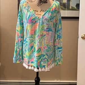 Lilly Pulitzer 💯 cotton shirt